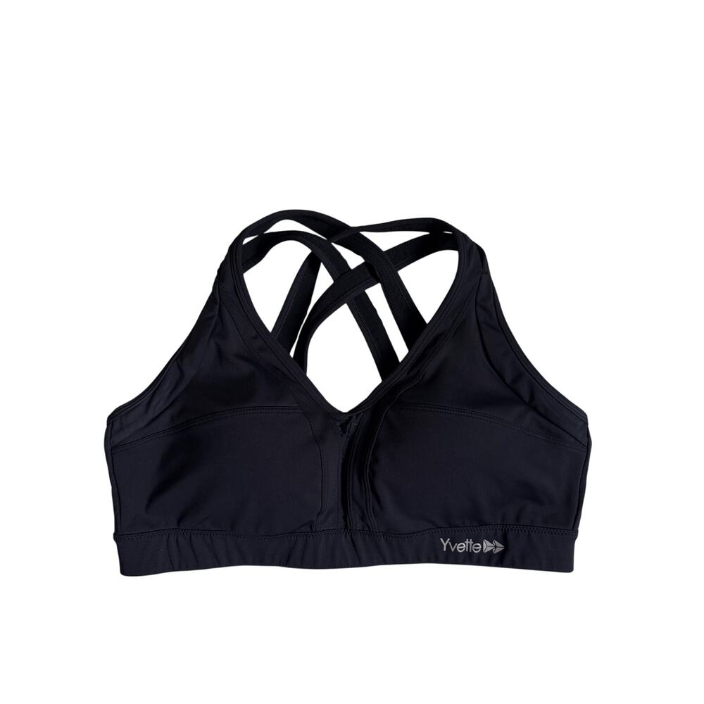 Yvette Sports Bra (Black) - Size 14
